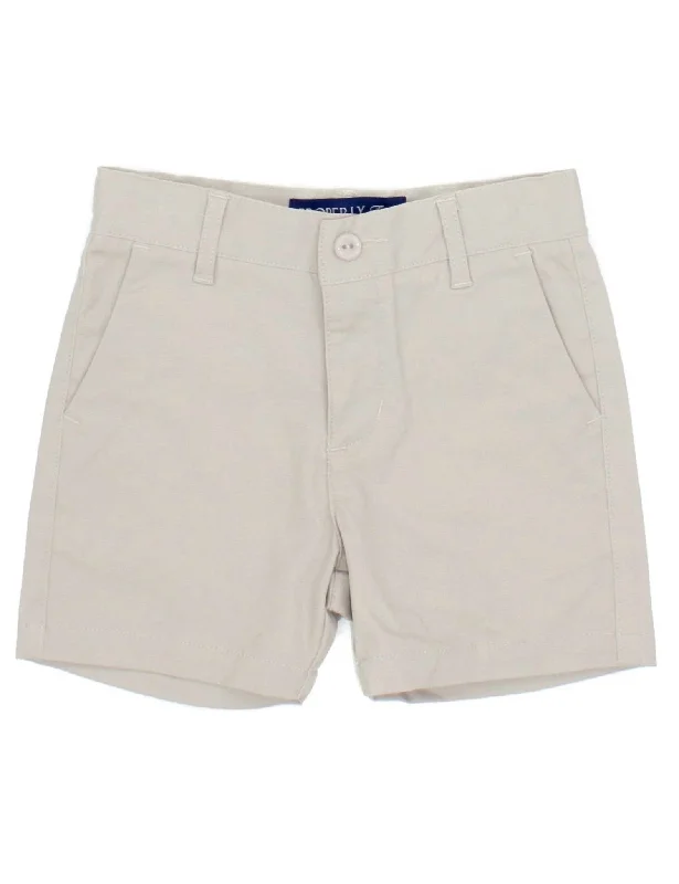 Boys Patriot Shorts In Khaki Bold Men's Animal