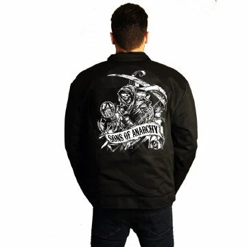 SOA Screen Print Jacket Refined Men's Classic 