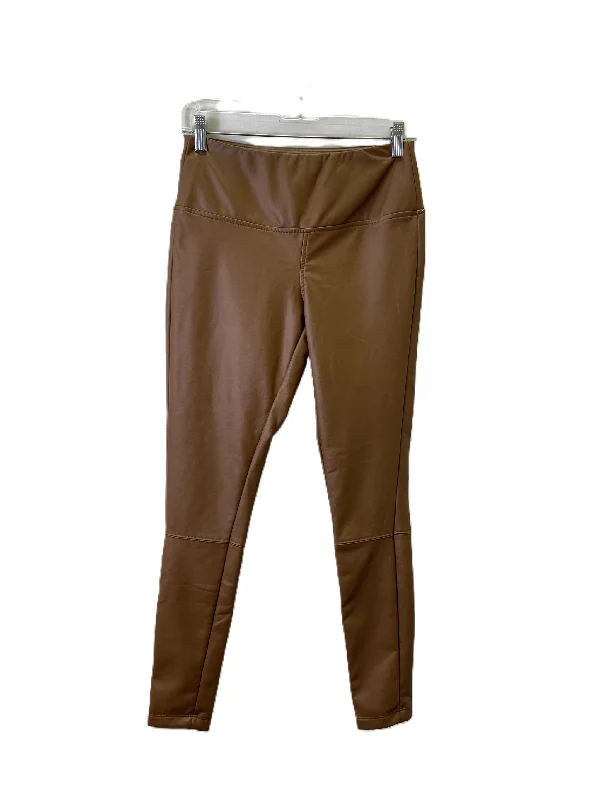 Pants Leggings By A New Day In Tan, Size: Xs Youthful Men's Pop