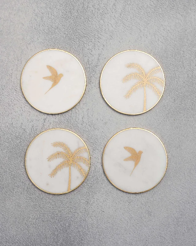 Coastline coasters - Set of 4 Edgy Men's Punk