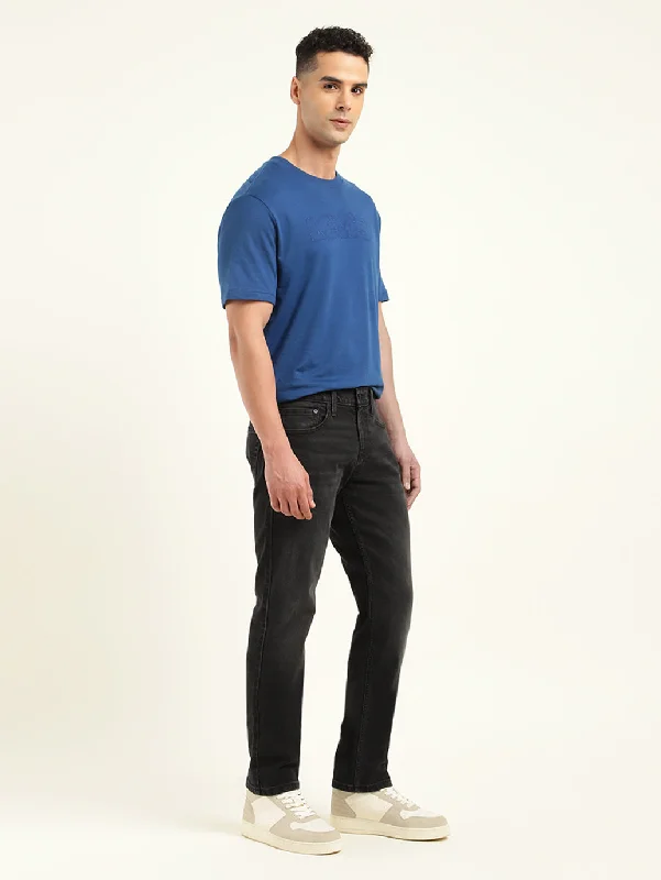 Men's 511 Slim Fit Black Jeans Preppy Men's College