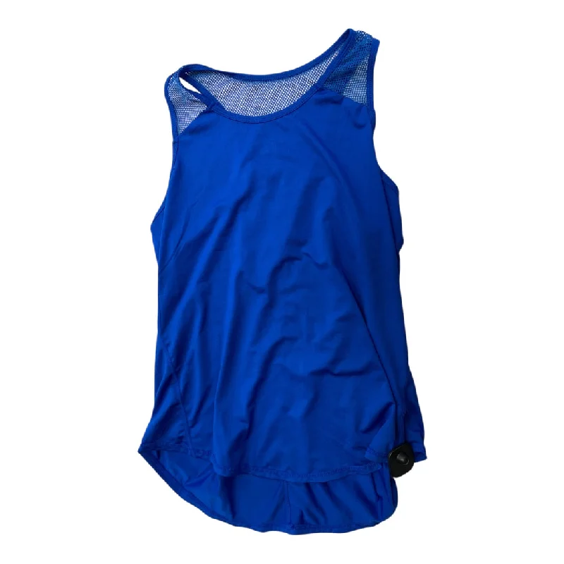 Athletic Tank Top By Clothes Mentor In Blue, Size: L Beach