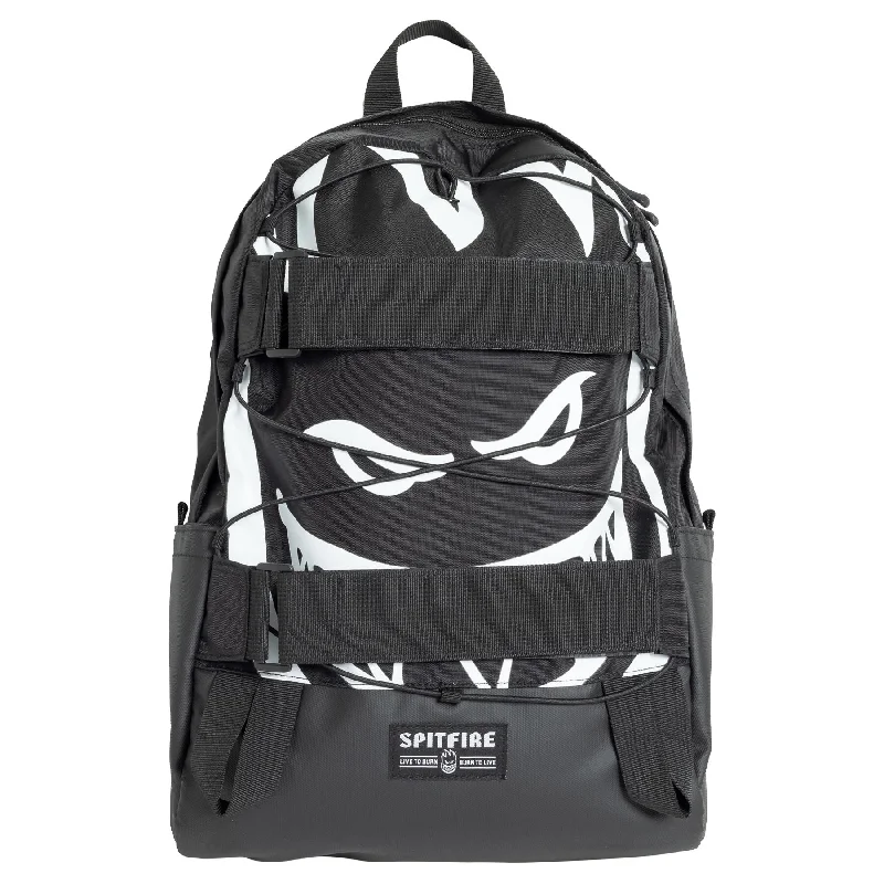 Spitfire Bighead Day Skate Backpack - Black Confident Men's High