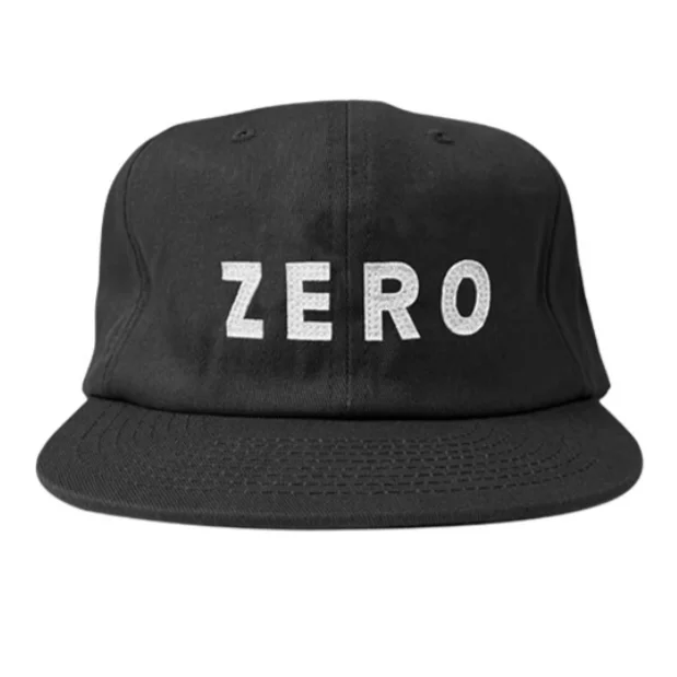 Zero Army Applique Snapback Hat - Black Tough Men's Military