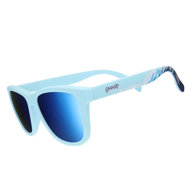 Goodr Glacier Sunglasses - Light Blue Earthy Men's Sustainable 