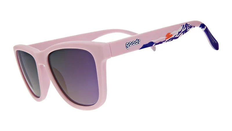 Goodr Mount Rainier Sunglasses - Lavender Cclassic Men's Tweed