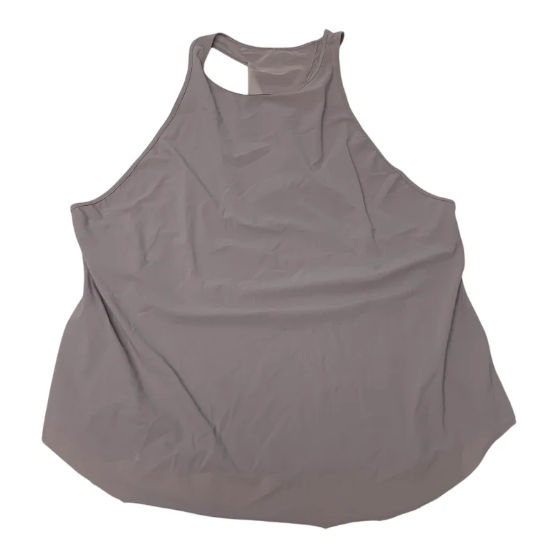 Athletic Tank Top By Lululemon In Taupe, Size: S Casual Men's Loose