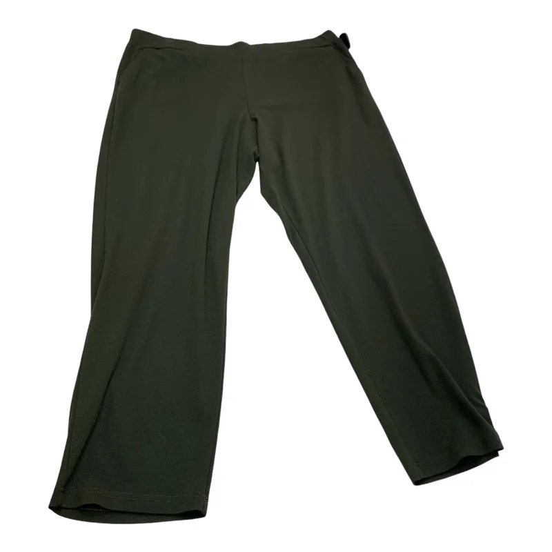 Pants Leggings By Appleseeds In Green, Size: Xl Relaxed Men's Beach