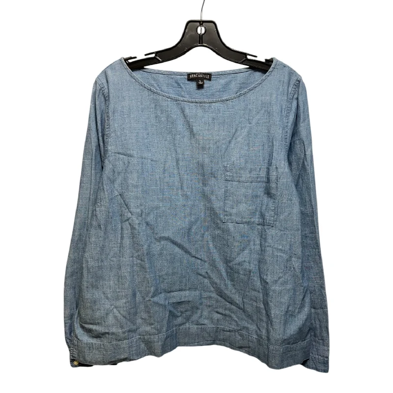 Top Long Sleeve By J. Crew  Size: L Relaxed Men's Australian 