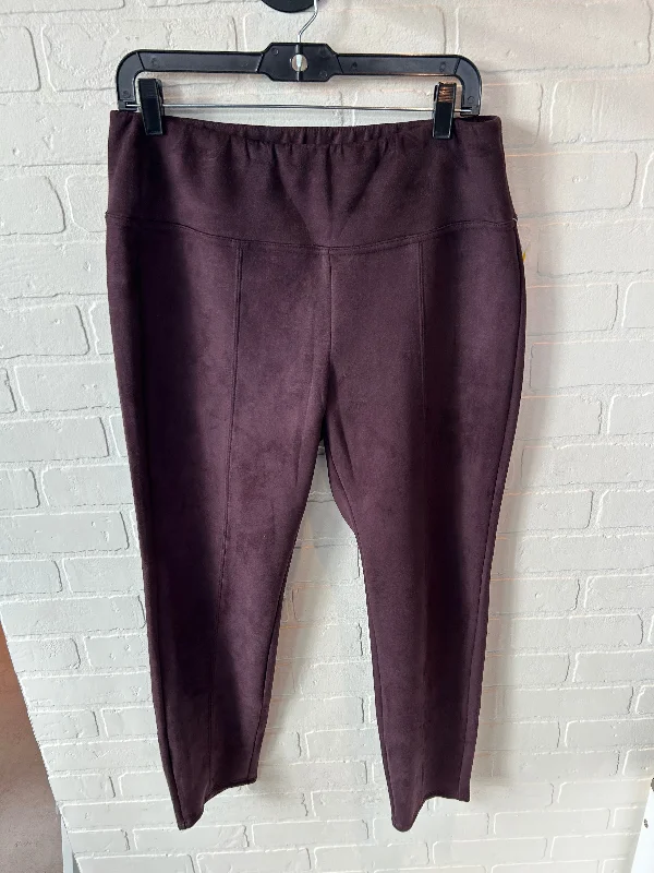 Pants Leggings By J. Jill In Purple, Size: 8 Casual Men's Short