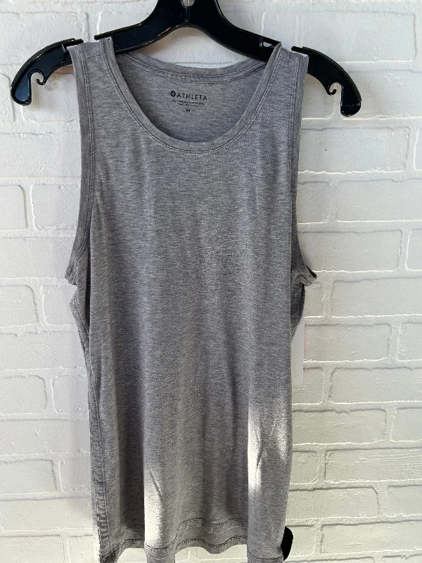 Athletic Tank Top By Athleta In Grey, Size: M Classic Men's Pin