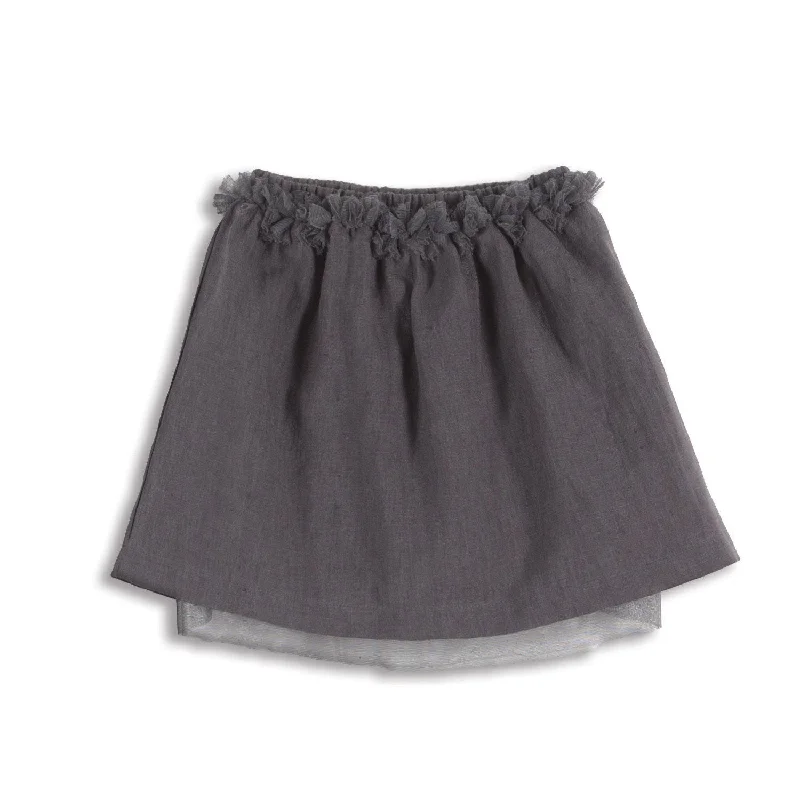 AMELIA CARMEN TULLE SKIRT GREY Confident Men's Power