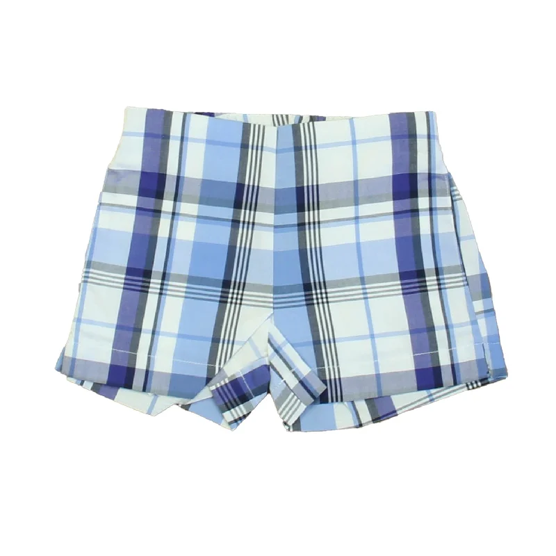 Classic Prep Girls Blue Plaid Shorts Size: 2-5T Adventure