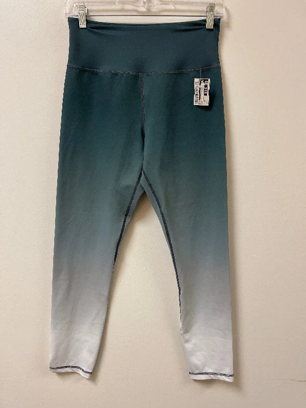 Athletic Leggings By Zyia In Teal, Size: M Youthful Men's Pop