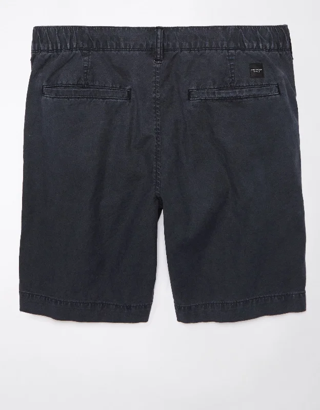 AE Flex 9" Weekend Linen-Blend Short Tough Men's Military