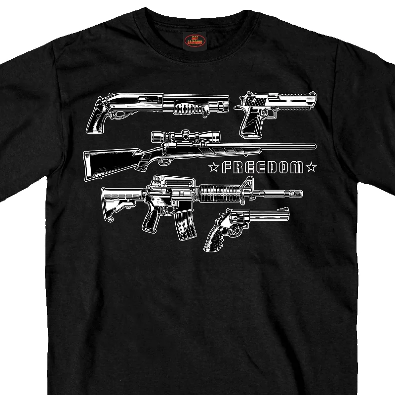 Freedom Guns Shirt Casual Men's Japanese 