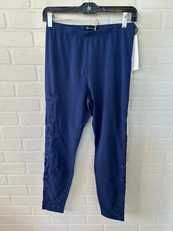 Pants Leggings By Johnny Was In Blue, Size: 4 Lumberjack