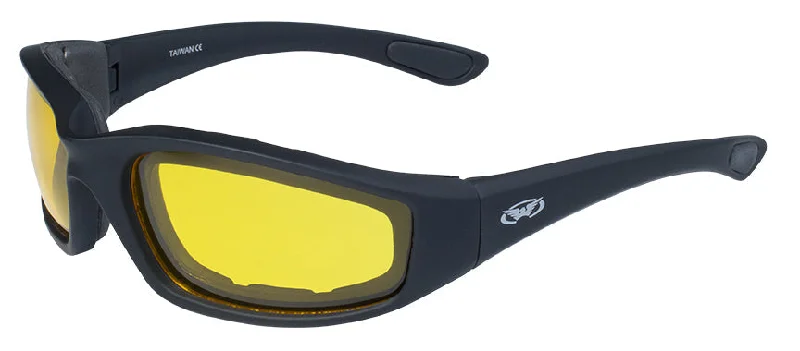 Kickback Yellow Lens Hip Men's Retro