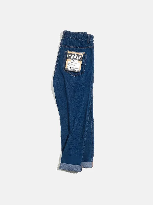 Denim Dad Pants | Jeans Youthful Men's Pop