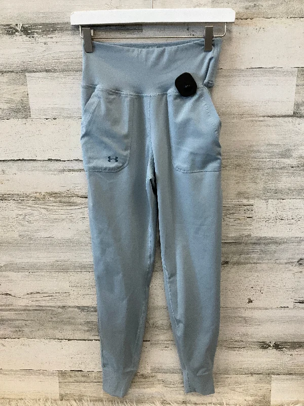 Athletic Leggings By Under Armour In Blue, Size: Xs Streetwear Style