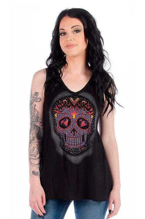 Calavera Lace Black Refined Men's European