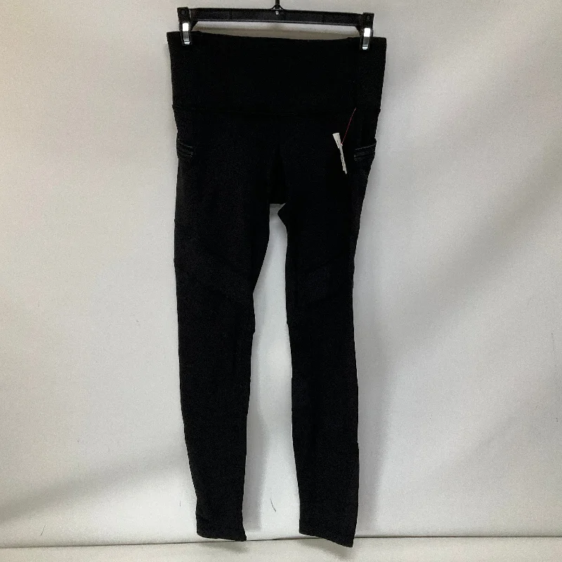 Athletic Leggings By Lululemon In Black, Size: 4 Lumberjack