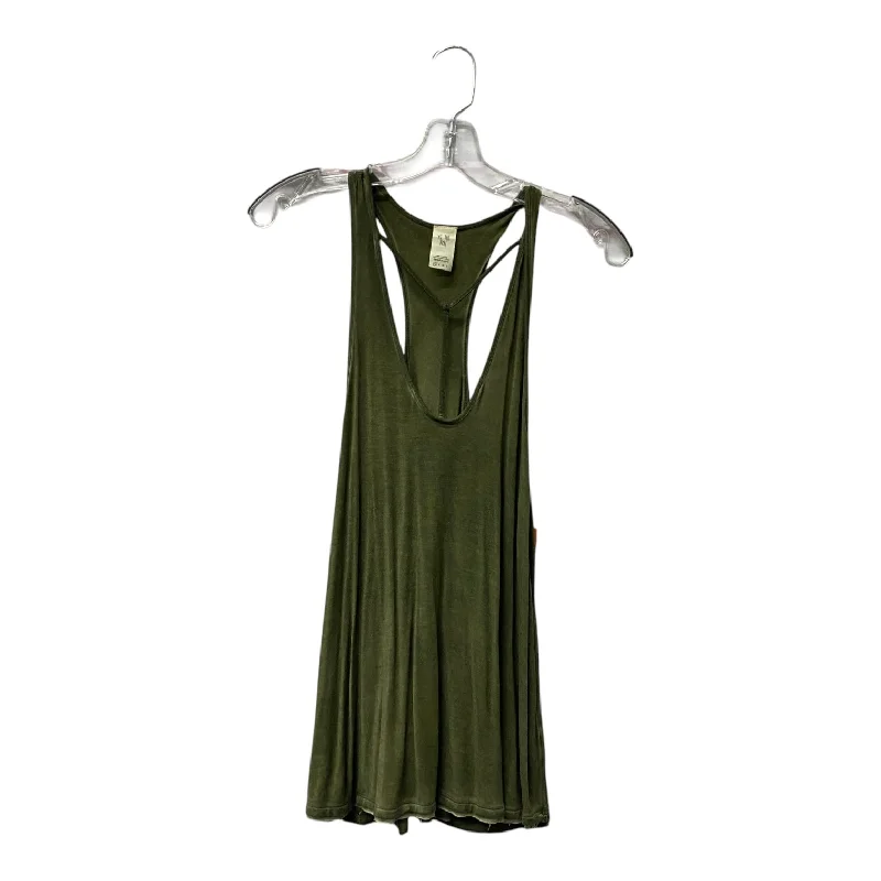 Top Sleeveless By We The Free In Green, Size:Xs Tough Men's Military