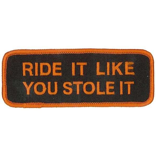 Like You Stole It Patch 4 Inch Dapper Men's 1920S