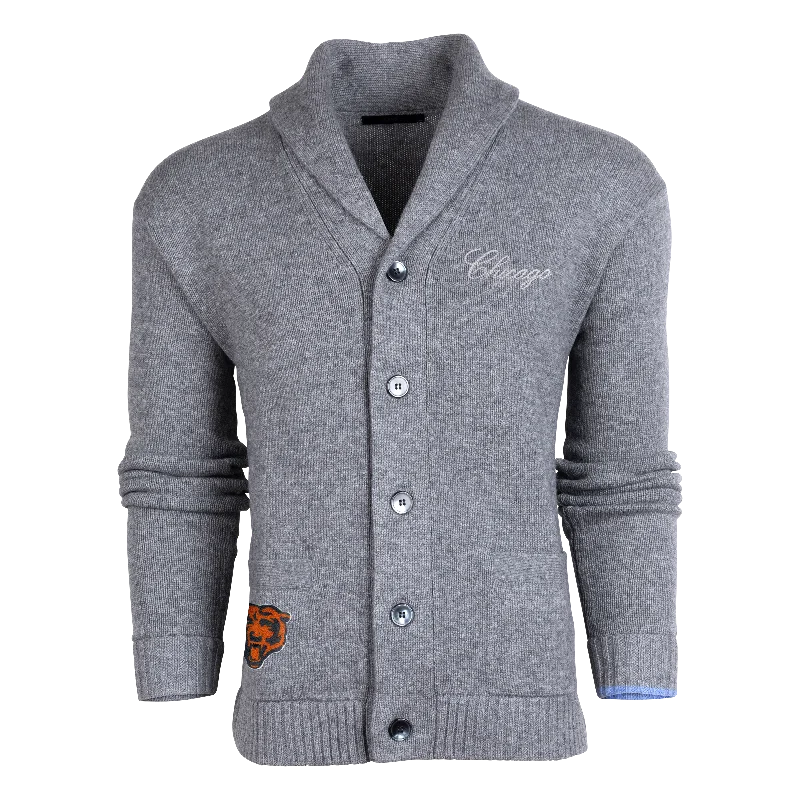 Chicago Bears Ottawa Shawl Cardigan Dapper Men's Bow