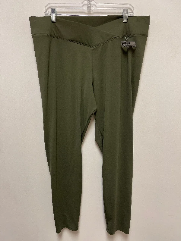 Pants Leggings By Express In Green, Size: Xl Traditional Men's Wool