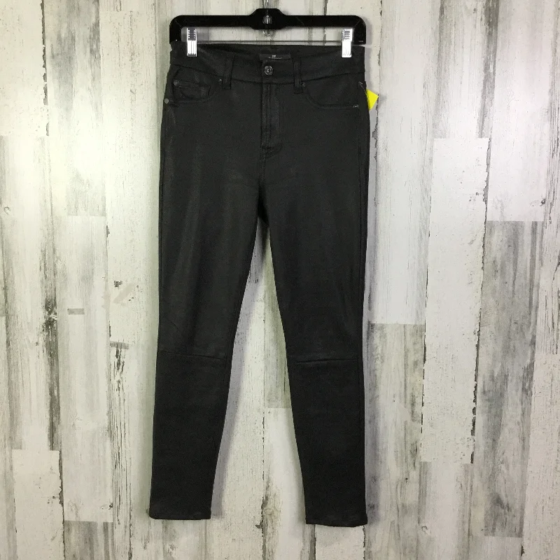 Pants Leggings By 7 For All Mankind In Grey, Size: Xs Monochromatic Office Style