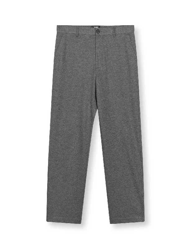 Metropolis Morten Pants, Charcoal Melange Cozy Men's Sherpa