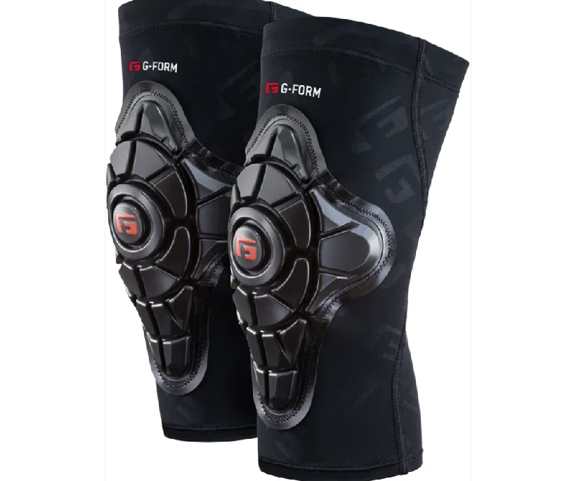 G form Pro X Knee Pads Black Refined Men's Velvet