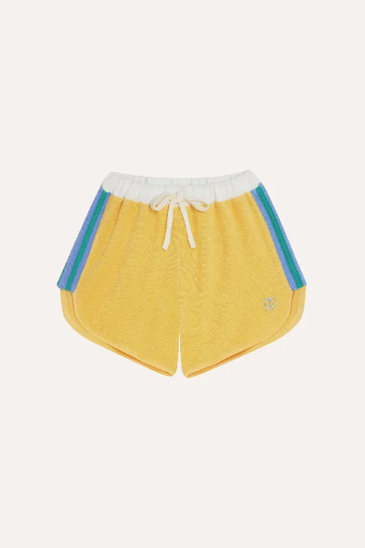 THE CAMPAMENTO YELLOW TIE SHORTS Sleek Men's Contemporary 