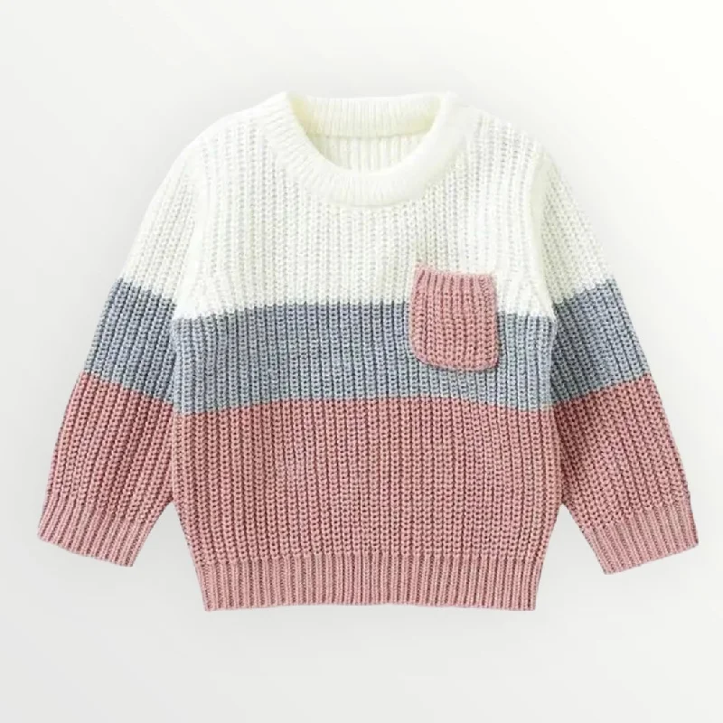 Ronan Knit Sweater - Pink Dynamic Men's Glow