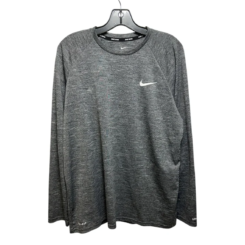 Athletic Top Long Sleeve Crewneck By Nike Apparel  Size: L Hip Men's Urban