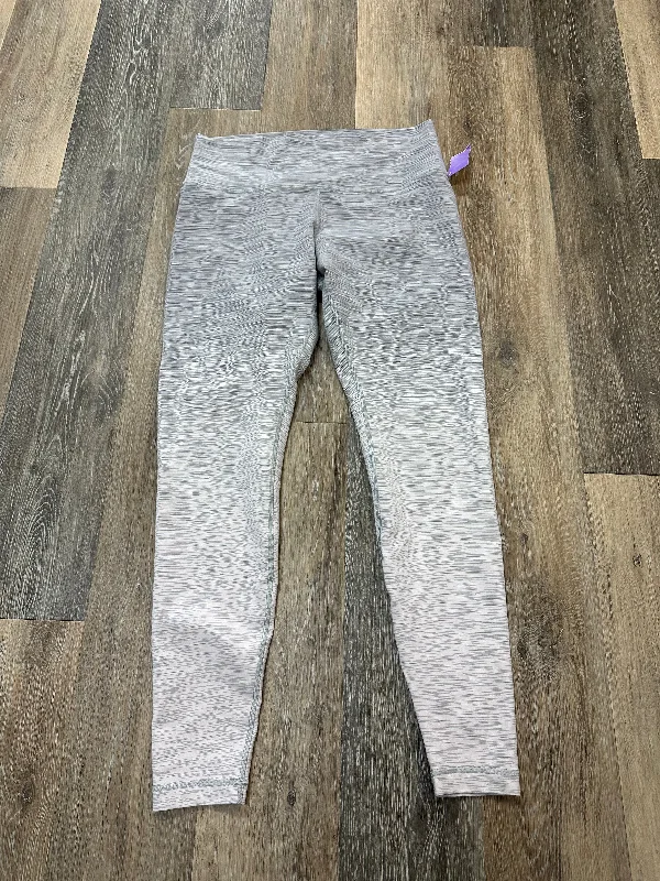 Athletic Leggings By Lululemon In Grey, Size: 12 Bohemian Men's Free