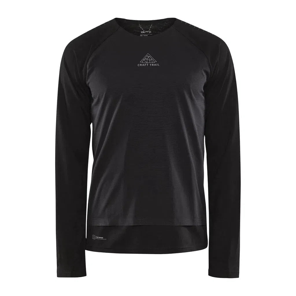 Men's Craft ADV Trail Wool Wind LS Tee Gym