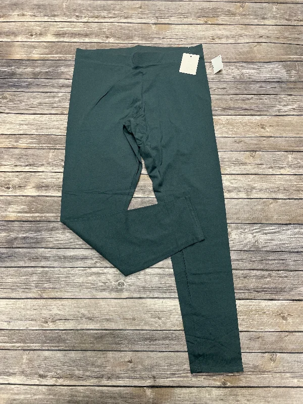 Pants Leggings By Cme In Green, Size: Xl Cclassic Men's Tweed