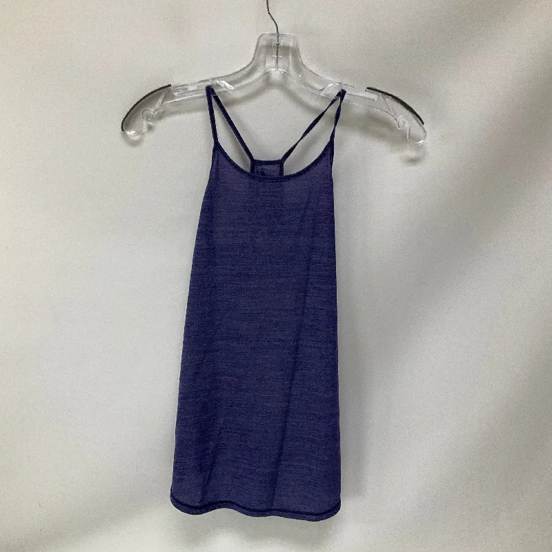 Athletic Tank Top By Lululemon In Blue, Size: 6 Modern Men's Tech