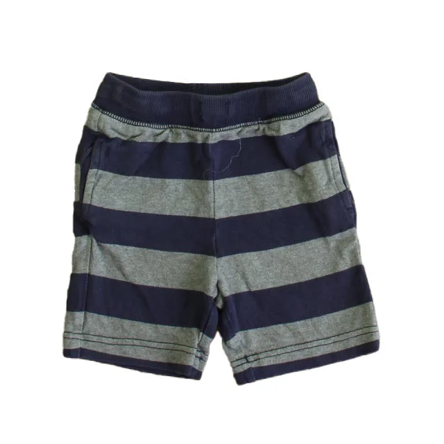 Hanna Andersson Boys Navy | Gray Strip Shorts Modern Men's Tech