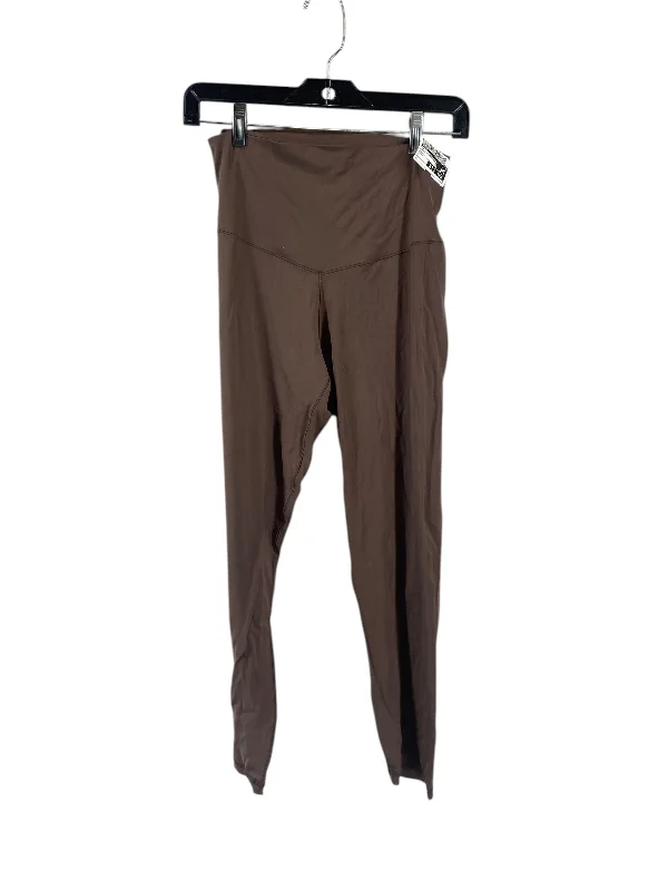 Athletic Leggings By Aerie In Brown, Size: L Polished Men's Satin