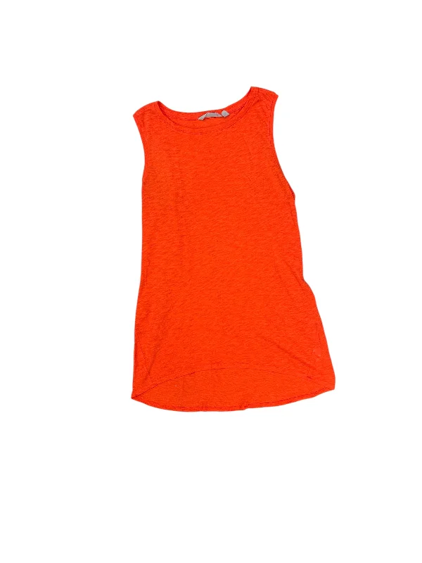 Athletic Tank Top By Athleta In Orange, Size: M Minimalist Men's Casual 