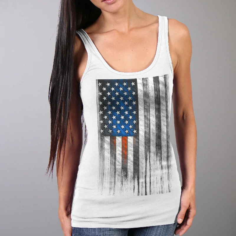 Heartbeat Flag Tank Top Tough Men's Tactical