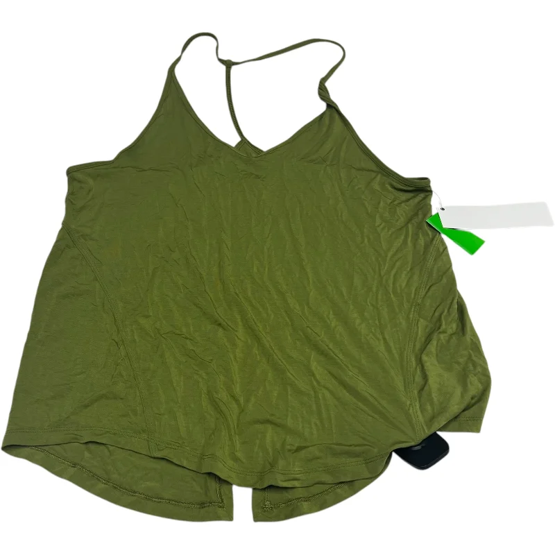 Athletic Tank Top By Lululemon In Green, Size: S Unique Men's Upcycled