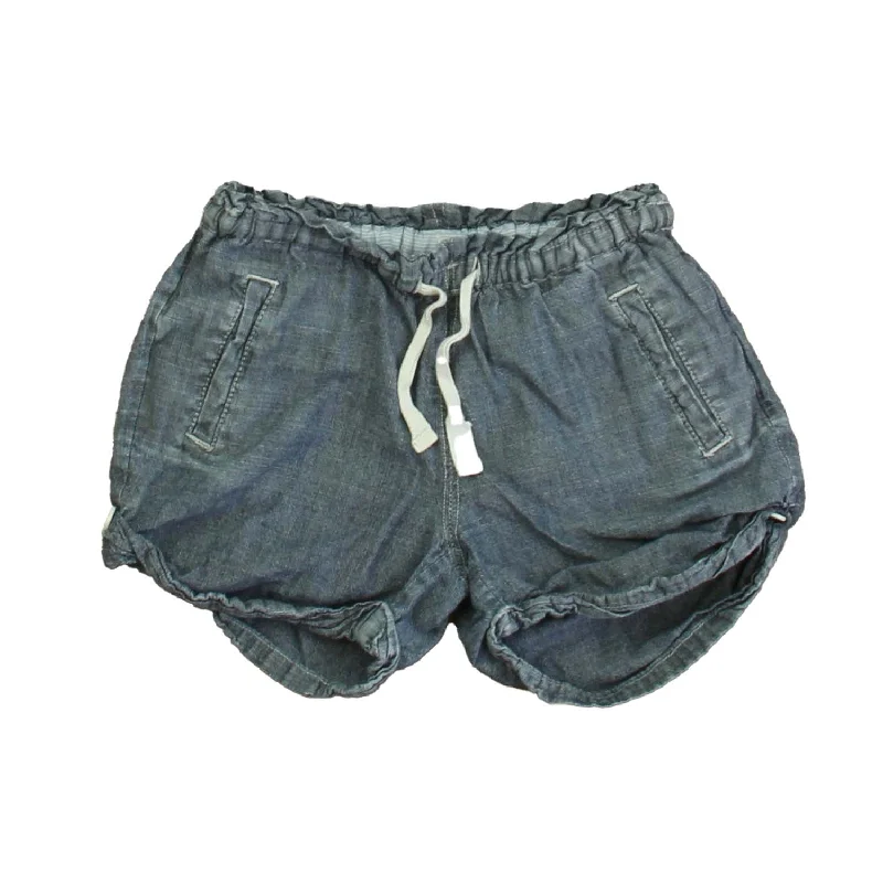 Crewcuts Girls Blue Shorts Sleek Men's Metallic