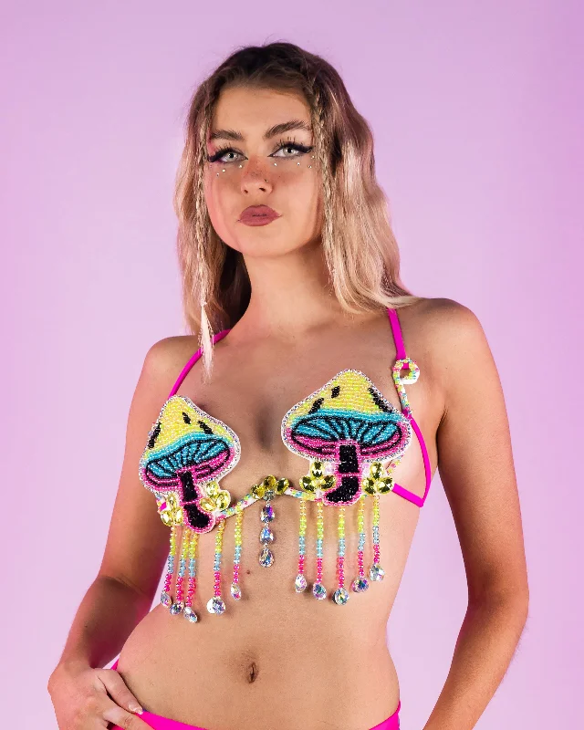 Neon Shroom Carnival Bra Trendy Men's Scandinavian