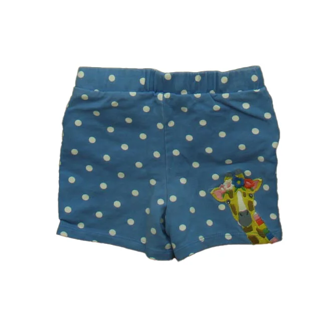 Boden Girls Blue Polka Dots | Giraffe Shorts Polished Men's Silk