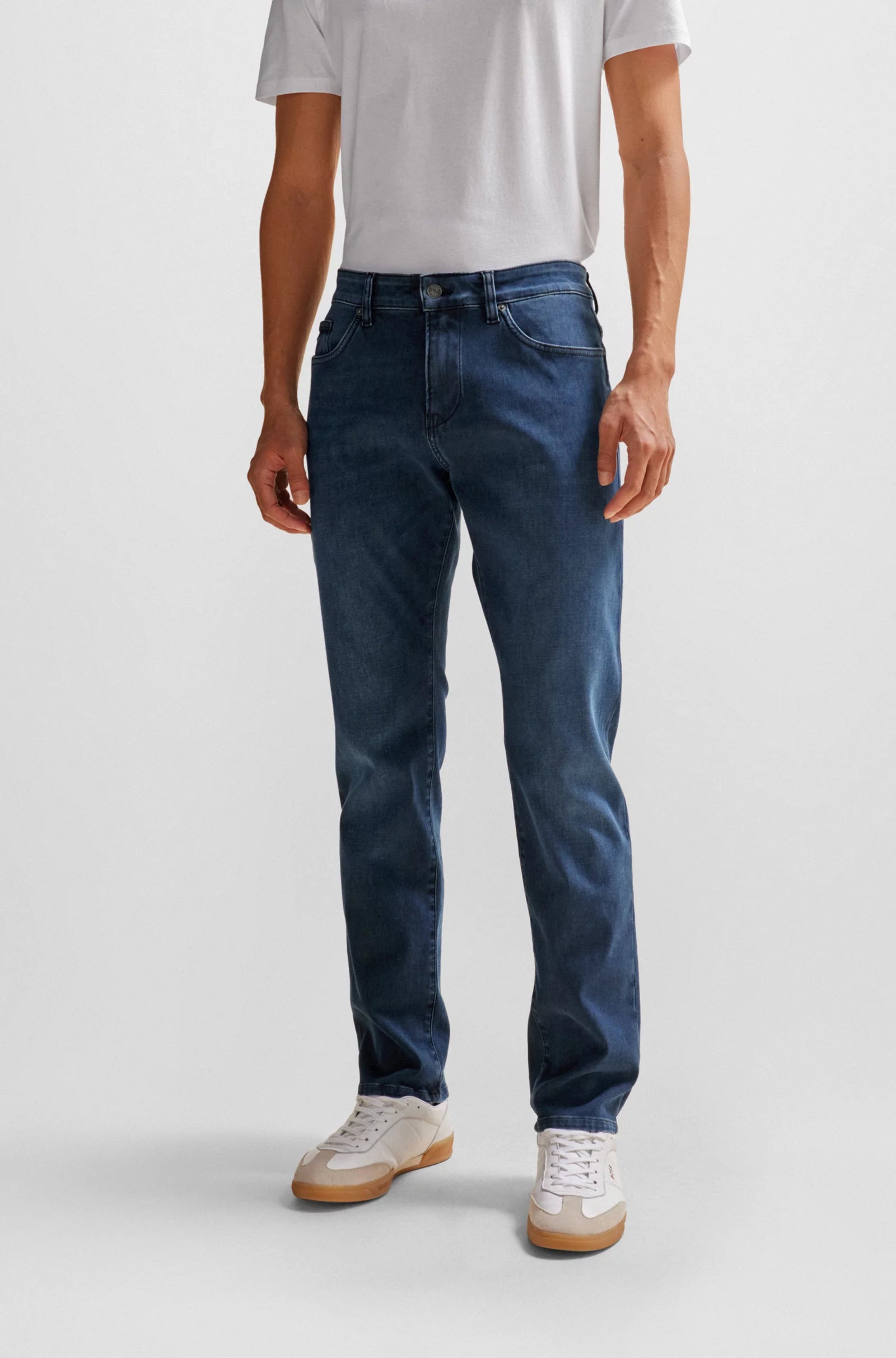 Boss Jean P-Delaware -3-1-Medium Blue Modern Men's 