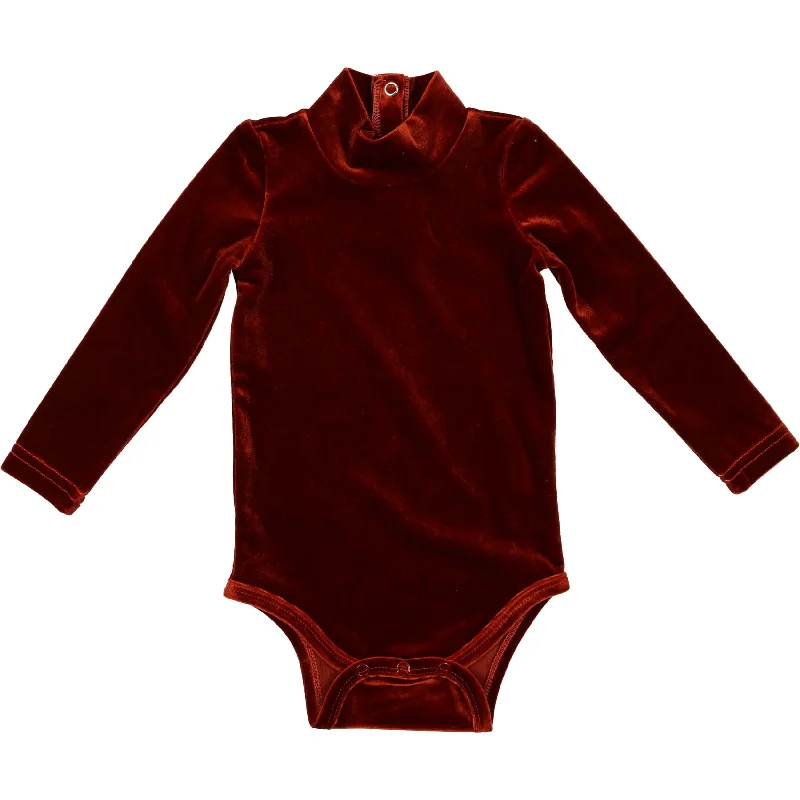 COCO BLANC Velvet Turtle Onesie Terra Sharp Men's Italian